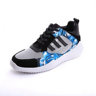 Womens Shoes Suede/Tulle/Leatherette Wedge Heel Wedges/Platform/Creepers/Comfort/Ankle Strap/Round Toe Fashion Sneakers - Fashion Womens Shoes