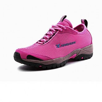 Womens Shoes Tulle Flat Heel Comfort Fashion Sneakers Outdoor/Athletic/Casual Blue/Pink - Fashion Womens Shoes